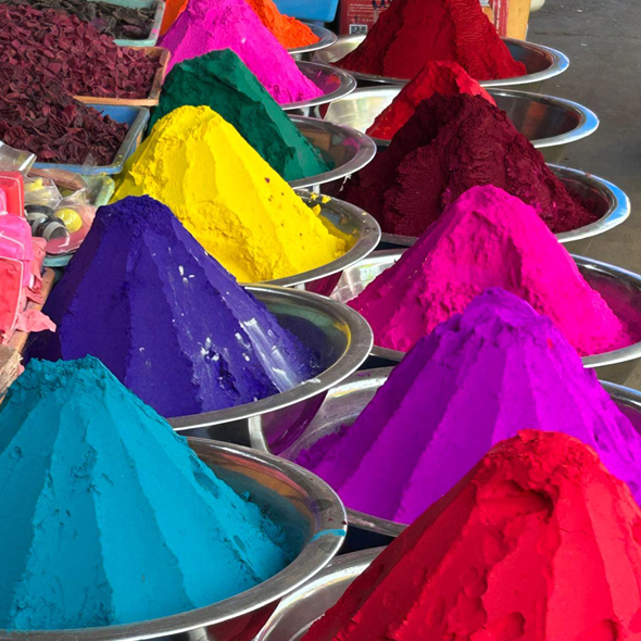 Colori e pigmenti in India